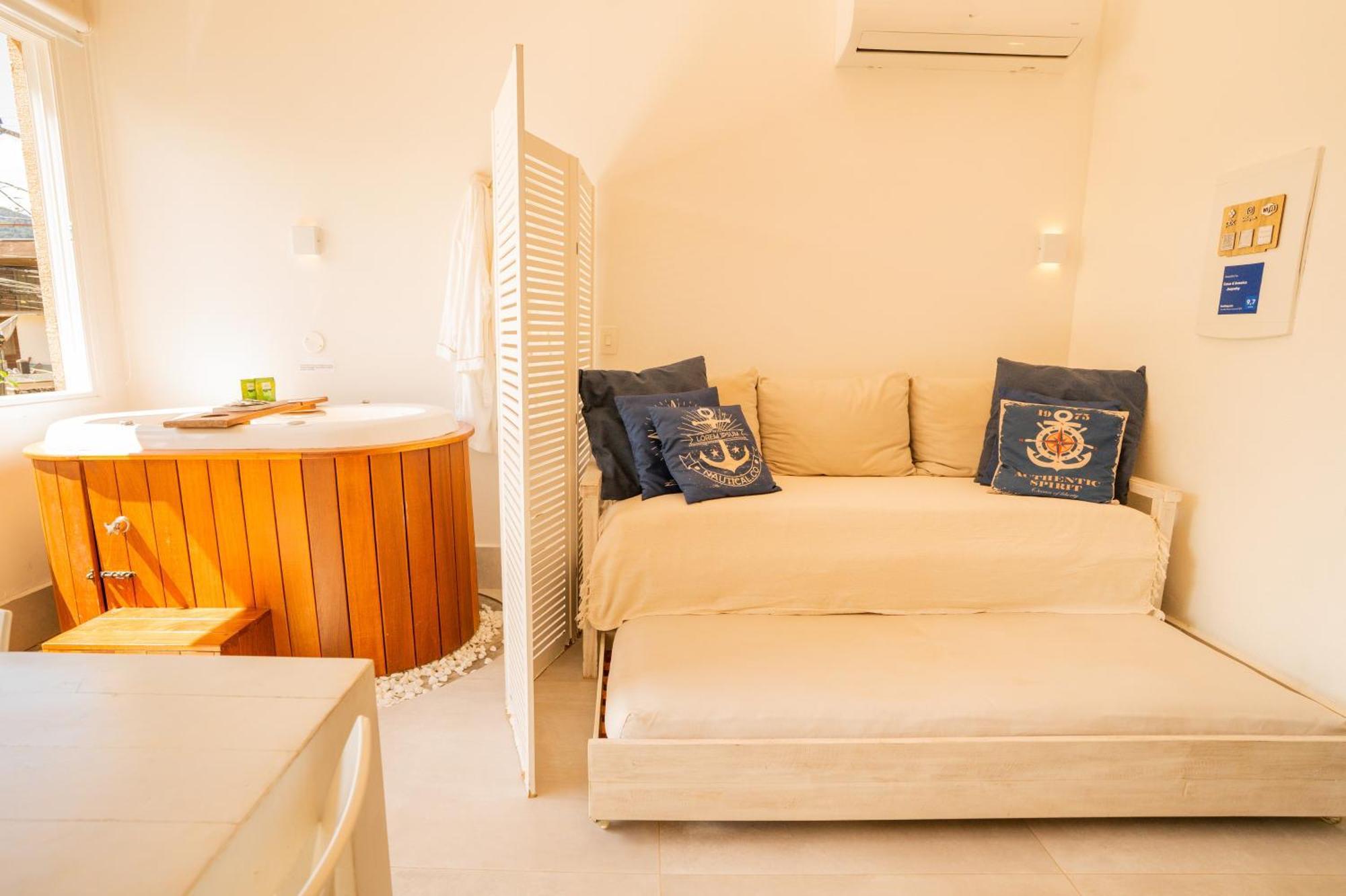Casa D'Aroeira Residencial Boutique - Centro De Juquei - 2 Quadras Do Mar - Servico De Praia - Roupa De Cama 600 Fios Algodao Egipcio - Toalhas Banho E Praia - Tudo Novo - Estacionamento Interno - Cozinha - Consulte Unidades Com Ofuro Hidro E Cromote מראה חיצוני תמונה
